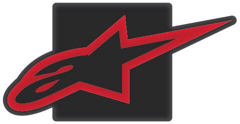 ALPINESTARS - TOW HITCH BLACK/RED - Image 1