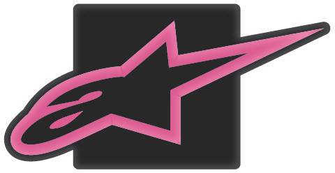 ALPINESTARS - TOW HITCH BLACK/PINK - Image 1