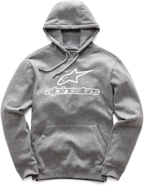 ALPINESTARS - ALWAYS FLEECE HOODIE GREY HEATHER 2X - Image 1