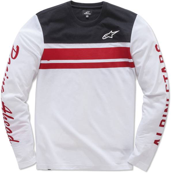 ALPINESTARS - 2 STROKE KNIT SHIRT WHITE 2X - Image 1