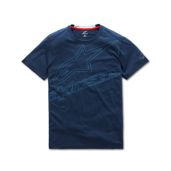 ALPINESTARS - VELOCITY RIDE TEE NAVY 2X - Image 1