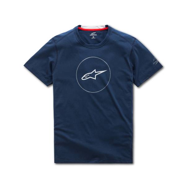 ALPINESTARS - DISK RIDE DRY TEE NAVY 2X - Image 1