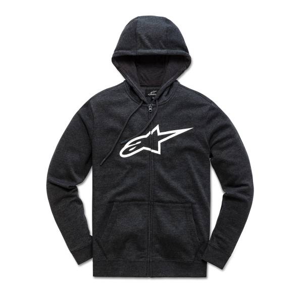 ALPINESTARS - WOMEN'S AGELESS FLEECE BLACK/WHITE LG - Image 1