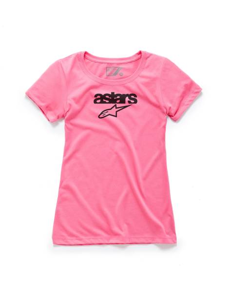 ALPINESTARS - WOMEN'S HERITAGE BLAZE TEE PINK LG - Image 1