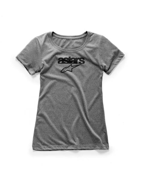 ALPINESTARS - WOMEN'S HERITAGE BLAZE TEE GREY LG - Image 1