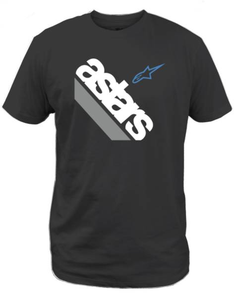 ALPINESTARS - CUT TEE BLACK 2X - Image 1