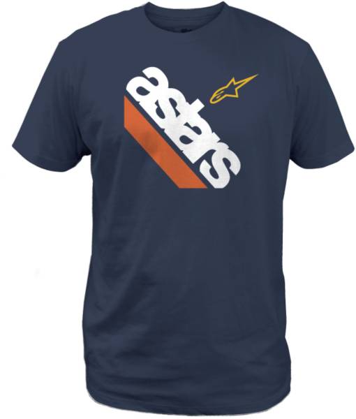 ALPINESTARS - CUT TEE NAVY 2X - Image 1