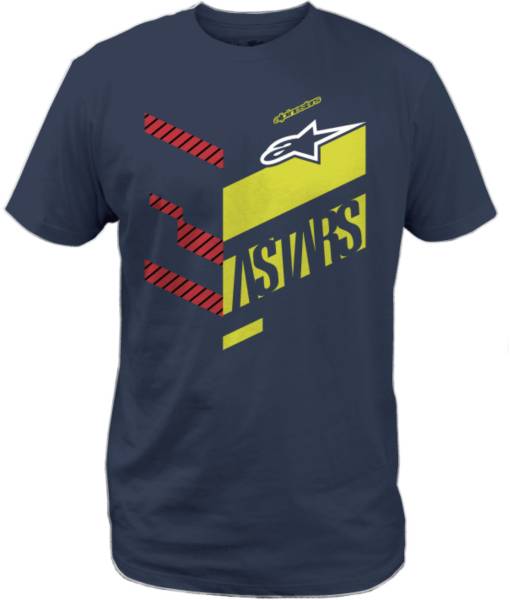 ALPINESTARS - KINETIC TEE NAVY 2X - Image 1