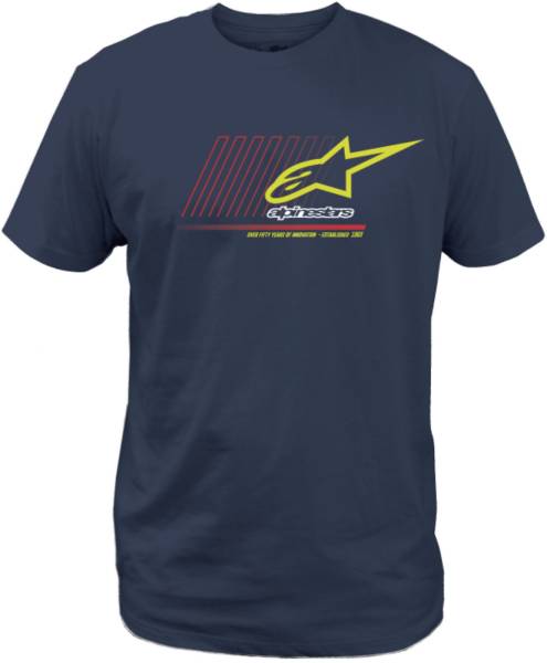 ALPINESTARS - SNOKER TEE NAVY 2X - Image 1