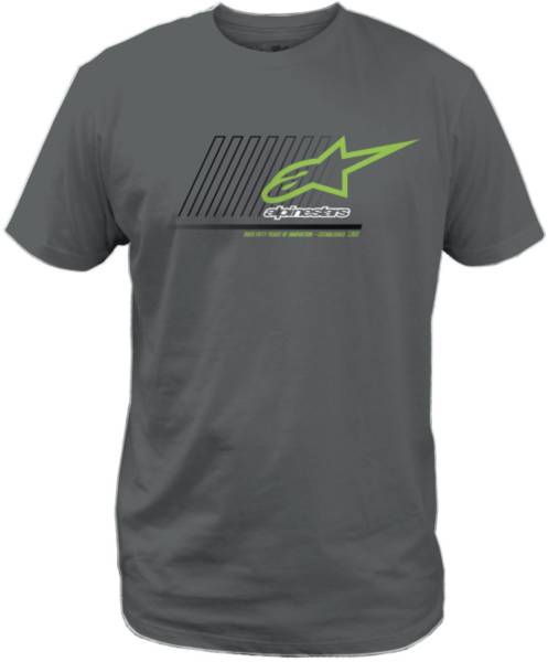 ALPINESTARS - SNOKER TEE CHARCOAL GREY 2XL - Image 1