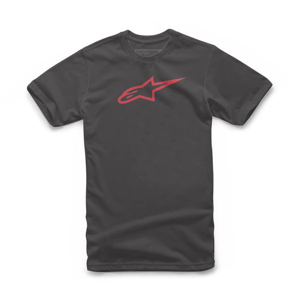 ALPINESTARS - AGELESS TEE BLACK/RED MD - Image 1