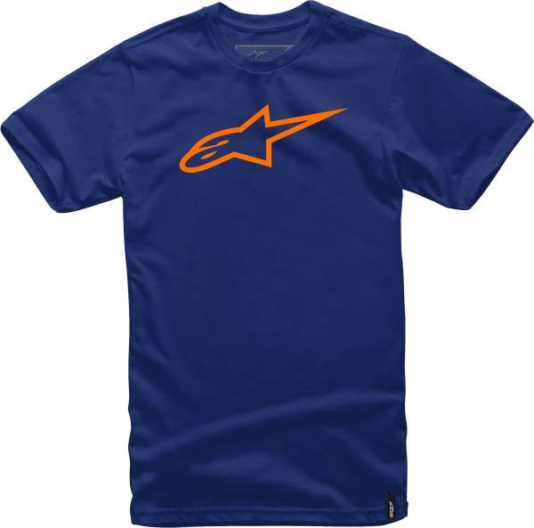 ALPINESTARS - AGELESS TEE NAVY/ORANGE 2X - Image 1