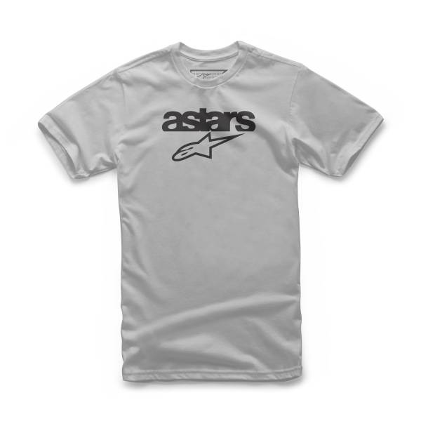 ALPINESTARS - HERITAGE BLAZE TEE SILVER 2X - Image 1