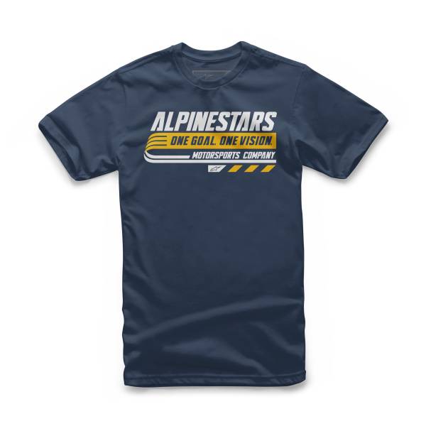 ALPINESTARS - BRAVO TEE NAVY 2X - Image 1