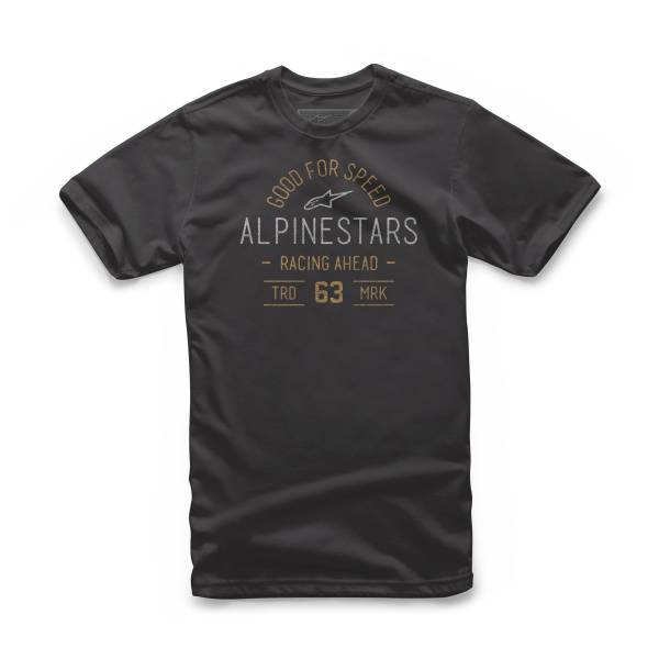 ALPINESTARS - TRIBUTE TEE BLACK 2X - Image 1