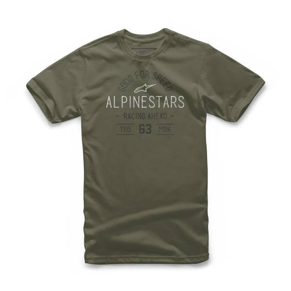 ALPINESTARS - TRIBUTE TEE MILITARY 2X - Image 1