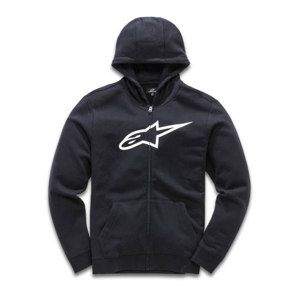 ALPINESTARS - YOUTH AGELESS FLEECE BLACK/WHITE LG - Image 1