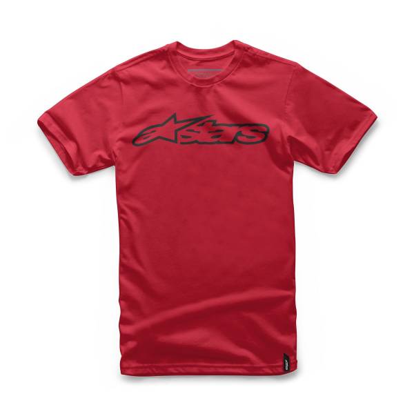 ALPINESTARS - YOUTH BLAZE TEE RED/BLACK LG - Image 1