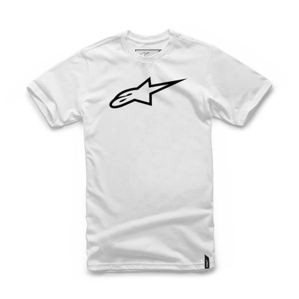 ALPINESTARS - YOUTH AGELESS TEE WHITE/BLACK LG - Image 1