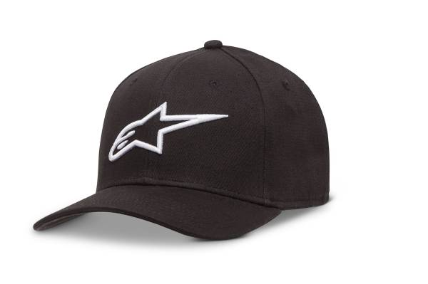 ALPINESTARS - YOUTH AGELESS HAT BLACK/WHITE - Image 1