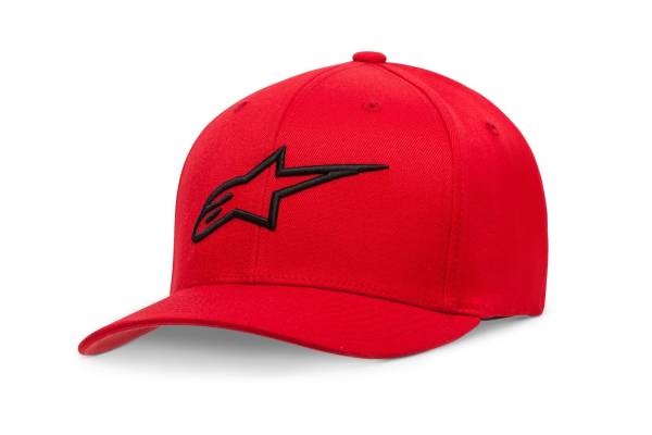 ALPINESTARS - YOUTH AGELESS HAT RED/BLACK - Image 1