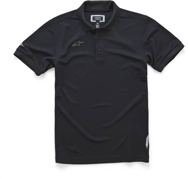 ALPINESTARS - VORTEX POLO SHIRT BLACK 2X - Image 1