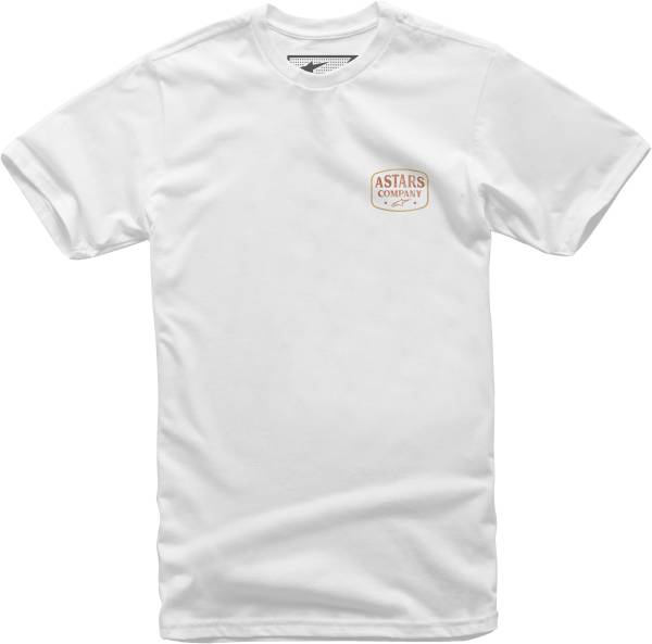 ALPINESTARS - WESTERN TEE WHITE MD - Image 1