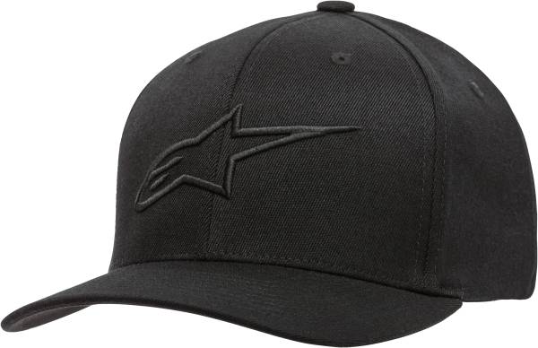 ALPINESTARS - AGELESS CURVE HAT BLACK/BLACK LG/XL - Image 1