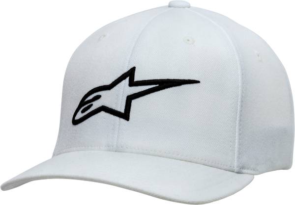 ALPINESTARS - AGELESS CURVE HAT WHITE/BLACK LG/XL - Image 1