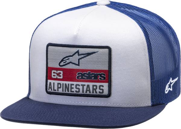 ALPINESTARS - SPONSORED HAT WHITE/NAVY OS - Image 1