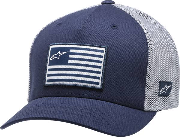 ALPINESTARS - FLAG HAT NAVY LG/XL - Image 1