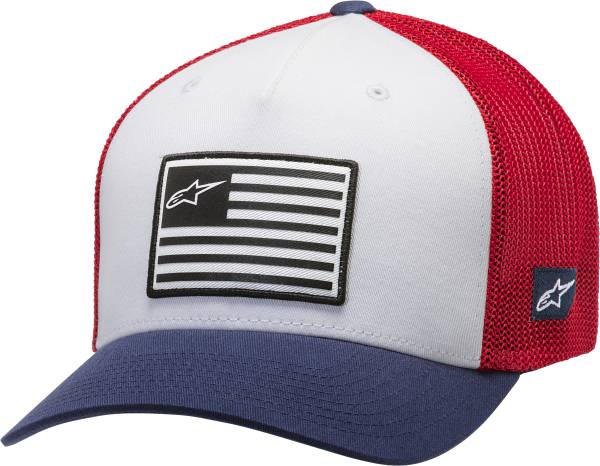 ALPINESTARS - FLAG HAT WHITE LG/XL - Image 1