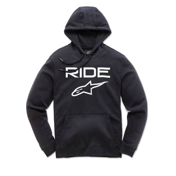 ALPINESTARS - RIDE 2.0 FLEECE BLACK/WHITE LG - Image 1