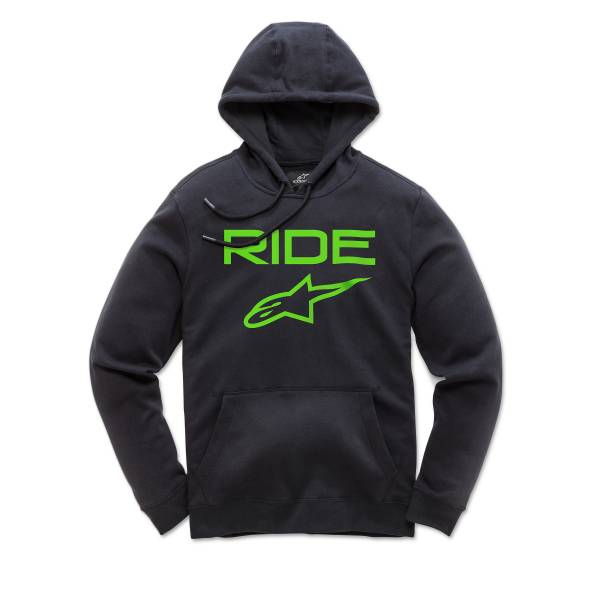 ALPINESTARS - RIDE 2.0 FLEECE BLACK/GREEN 2X - Image 1