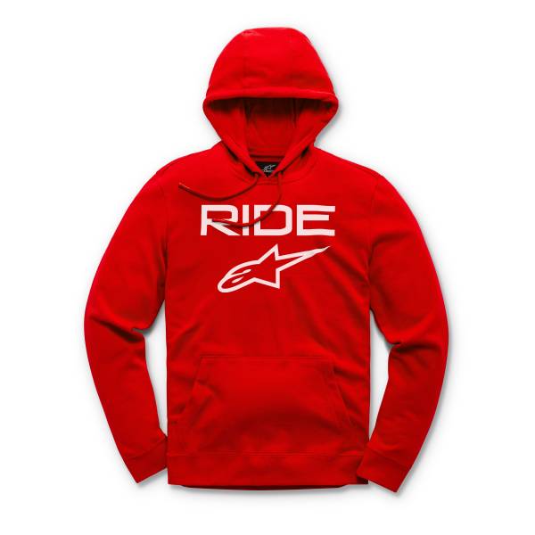 ALPINESTARS - RIDE 2.0 FLEECE RED/WHITE MD - Image 1