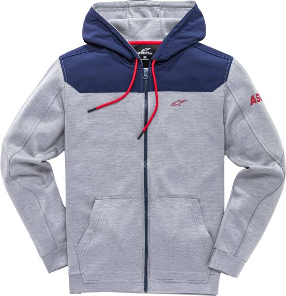 ALPINESTARS - VENOM FLEECE GREY HEATHER/NAVY 2X - Image 1