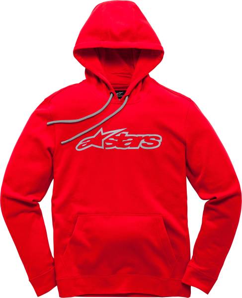 ALPINESTARS - BLAZE FLEECE RED/GREY MD - Image 1