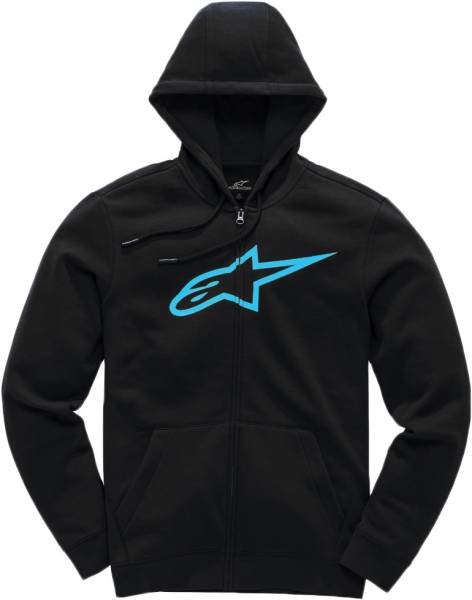 ALPINESTARS - AGELESS II FLEECE BLACK/TURQUOISE 2X - Image 1