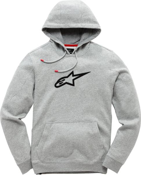 ALPINESTARS - LONG RUN FLEECE GREY HEATHER/BLACK MD - Image 1