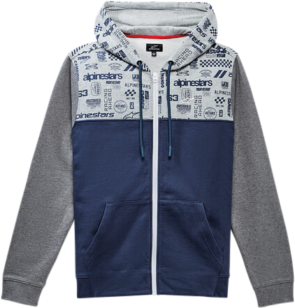 ALPINESTARS - PERPETUITY HOODIE NAVY 2X - Image 1