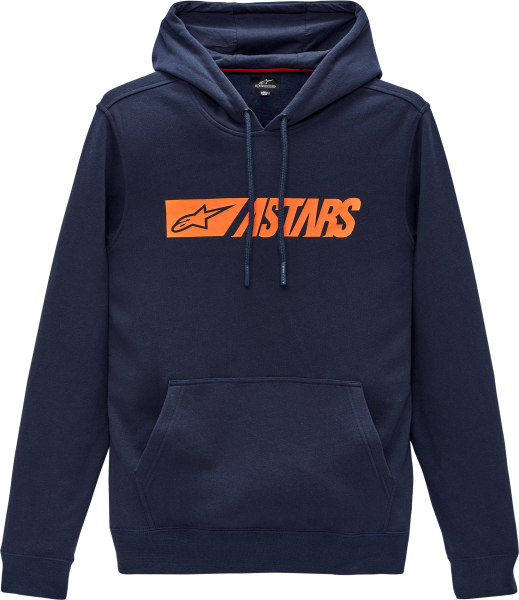 ALPINESTARS - REBLAZE HOODIE NAVY/ORANGE 2X - Image 1