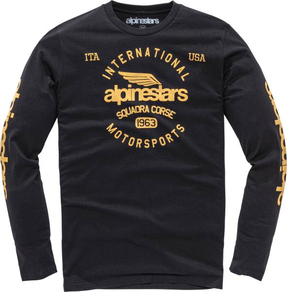 ALPINESTARS - WINGED MOTO PREM TEE BLACK 2X - Image 1