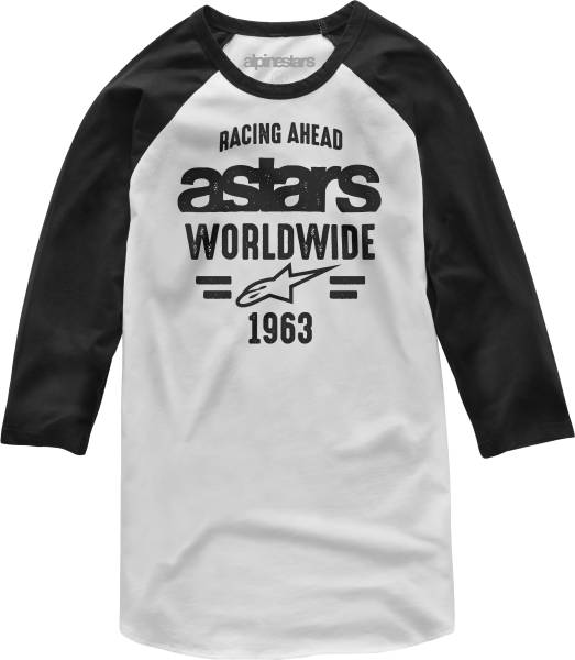 ALPINESTARS - ENTICE PREM TEE WHITE/BLACK 2X - Image 1