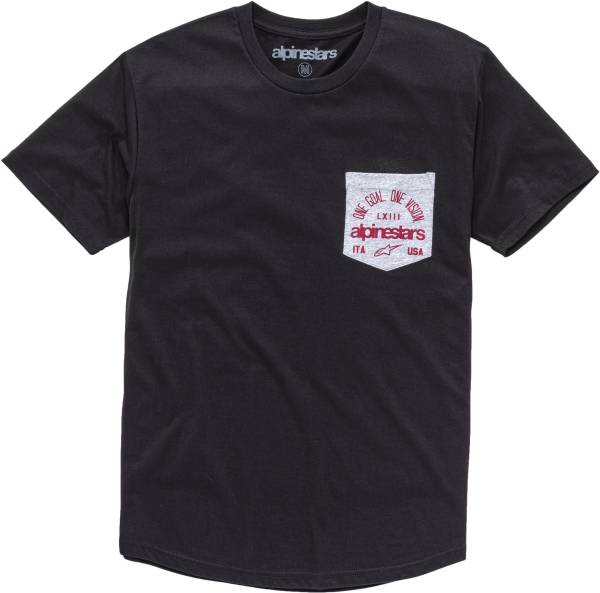 ALPINESTARS - HEART PREM TEE BLACK 2X - Image 1