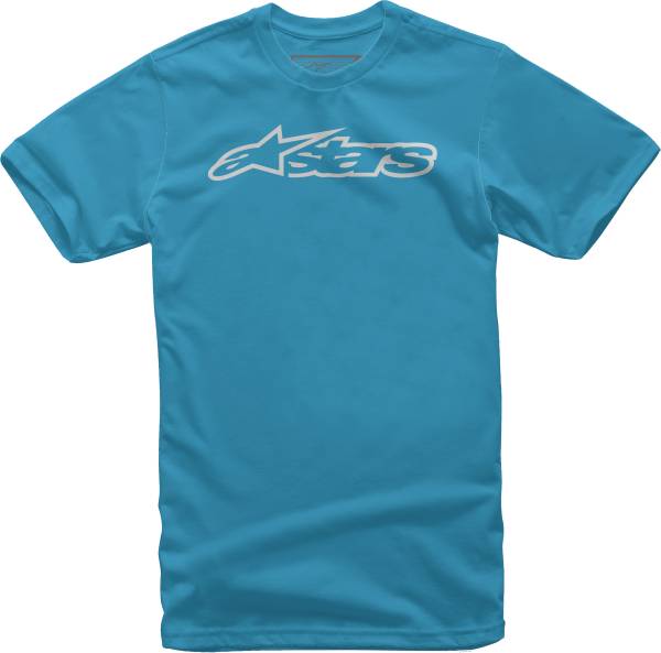 ALPINESTARS - BLAZE TEE TURQUOISE/GREY 2X - Image 1