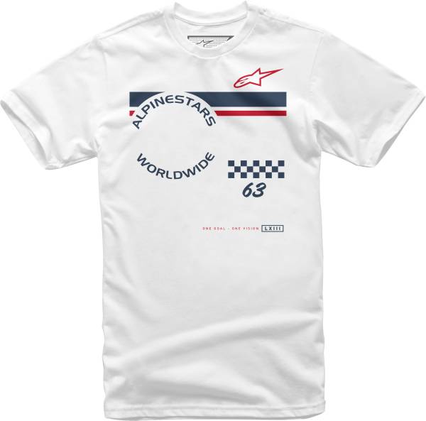 ALPINESTARS - COLLECTION TEE WHITE 2X - Image 1