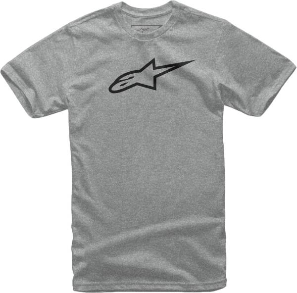 ALPINESTARS - AGELESS TEE GREY HEATHER/BLACK 2X - Image 1