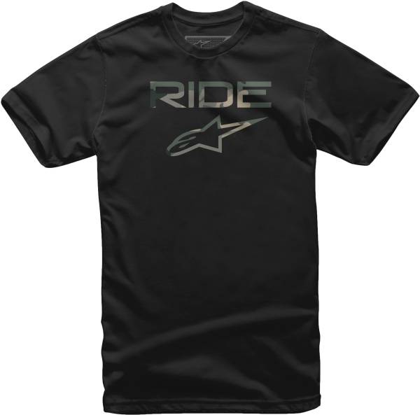 ALPINESTARS - RIDE 2.0 CAMO TEE BLACK 2X - Image 1