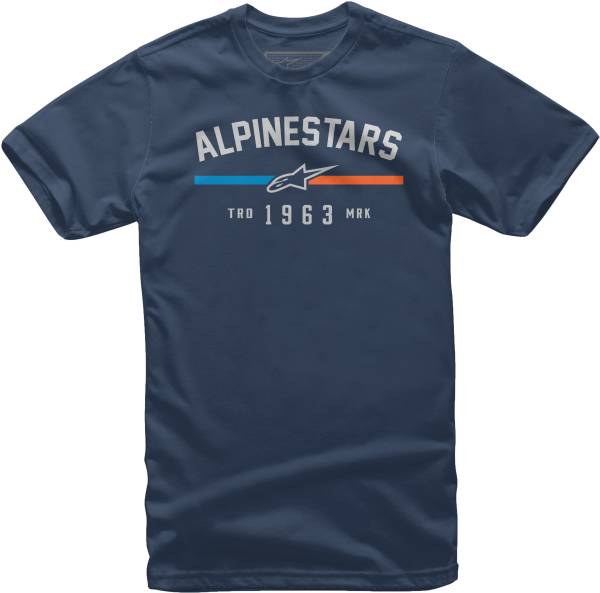 ALPINESTARS - BETTERNESS TEE NAVY 2X - Image 1