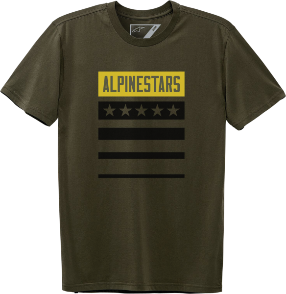 ALPINESTARS - NATIONAL TEE MILITARY 2X - Image 1